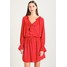 GAP Sukienka letnia red floral GP021C07C