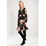 Selected Femme SFCATJA WRAP DRESS Sukienka letnia black SE521C0GP