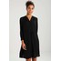 Selected Femme SFDAMINA 7/8 DRESS Sukienka koszulowa black SE521C0GM