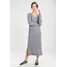 Topshop V NECK DRESS Długa sukienka grey as sample TP721C0U0