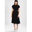 Warehouse CORSET DETAIL Sukienka letnia black WA221C0CC