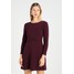 TOM TAILOR DENIM DOUBLE LAYER DRESS Sukienka z dżerseju gipsy purple TO721C053