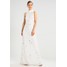 Frock and Frill HIGH NECK ALL OVER SEQUIN SHIFT MAXI DRESS Suknia balowa ivory FF421C06E