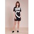 Love Moschino DRESS Sukienka z dżerseju black LO921C03I