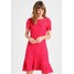 Wallis PEPLUM DRESS Sukienka koktajlowa pink WL521C0EG