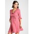 Topshop Maternity SPOT PHOEBE DRESS Sukienka letnia pink T0I29F002