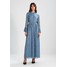 Gestuz JEANETT LONG DRESS Długa sukienka blue GE221C03E