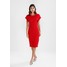 Carolina Cavour Sukienka z dżerseju red C0P21C00W