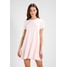 Wood Wood IDA DRESS Sukienka z dżerseju light pink WO421C00J