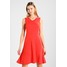 Armani Exchange Sukienka z dżerseju poppy red ARC21C00D