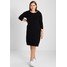 Zizzi OCARRIE DRESS Sukienka dzianinowa black Z1721C02X