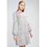 Wallis Petite SLEEVE BALLOON DRESS Sukienka dzianinowa grey WP021C033