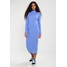 Weekday CHROMA DRESS Sukienka dzianinowa bright blue WEB21C00Q