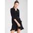 Vero Moda VMHENNA WRAP DRESS Sukienka letnia black VE121C1C1