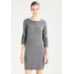 Vero Moda VMKARIS DIXON BOATNECK DRESS BOO Sukienka dzianinowa medium grey melange VE121C1B8