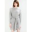 Topshop CUT & SEW JUMPER DRESS Sukienka dzianinowa grey TP721C0UJ