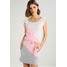 Ragwear TAG BLOCK A ORGANIC Sukienka z dżerseju pink R5921C02J