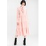 Sister Jane TIERED MIDI DRESS Sukienka koszulowa pink QS021C02K