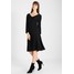 Object OBJAVI JANI 3/4 DRESS Sukienka z dżerseju black OB121C09W