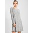 Wallis CUFF DRESS Sukienka dzianinowa grey WL521C0F0