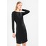 Saint Tropez MODAL DRESS Sukienka etui black S2821C048