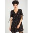 New Look Petite DITSY STAR TRIM RUFFLED DRESS Sukienka letnia black pattern NL721C02S