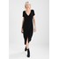 New Look BUTTON SLEEVE Sukienka koszulowa black NL021C0QM