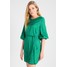 New Look PUFF BELTED Sukienka letnia mid green NL021C0QH