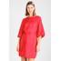 New Look PUFF BELTED Sukienka letnia bright red NL021C0QH