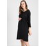 MAMALICIOUS NORDIC MLNANIA 3/4 DRESS Sukienka z dżerseju black M6429F0F2