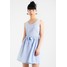 Molly Bracken LADIES WOVEN DRESS Sukienka letnia light blue M6121C0LY
