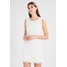 mint&berry A LINE DRESS WITH FRINGES Sukienka letnia white M3221C0L0