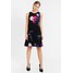 Lauren Ralph Lauren Petite SUZAN SLEEVELESS DAY DRESS Sukienka z dżerseju black/pink LAR21C001
