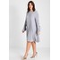 Glamorous Curve DRAWSTING SWNG DRESS Sukienka z dżerseju light grey GLA21C02R