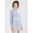 Glamorous Sukienka koszulowa blue/white GL921C0BI
