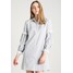 Fashion Union Tall ANGELICA CHECK DRESS Sukienka koszulowa grey FAC21C01K