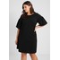 Evans WAFFLE DRESS Sukienka letnia black EW221C05S