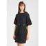 Dorothy Perkins EYELET SHIFT Sukienka z dżerseju charcoal DP521C1EA