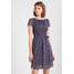 Dorothy Perkins PLEAT DITSY FLORAL DRESS Sukienka letnia blue DP521C1DZ