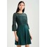 Dorothy Perkins FLUTE SLEEVE DRESS Sukienka z dżerseju green DP521C1CL