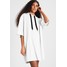 Cheap Monday EFFECT DRESS SCRIBBLE Sukienka z dżerseju white melange CH621C01S