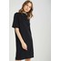 Cheap Monday SMASH DRESS SMALL SKULL Sukienka z dżerseju black CH621C01L