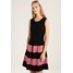 Anna Field Sukienka z dżerseju black/ rose AN621CACX