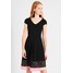 Anna Field Sukienka z dżerseju black/rose AN621C0V3