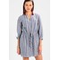 Abercrombie & Fitch POPOVER DRESS Sukienka letnia light blue A0F21C016