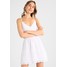 Abercrombie & Fitch ALLOVER STRAPPY DRESS Sukienka letnia white A0F21C013