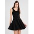 Calvin Klein Jeans DIDO LINE MILANO DRESS Sukienka letnia black C1821C025