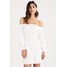 MARCIANO LOS ANGELES CROP MINI DRESS Sukienka letnia true white 2GU21C04U