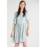 Selected Femme SFKILANI BEADED DRESS CAMP Sukienka letnia gray mist SE521C0HZ