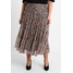 Lauren Ralph Lauren Woman POLY CRINKLE RUFFLE SKIRT Długa spódnica blush multi L0S21B004